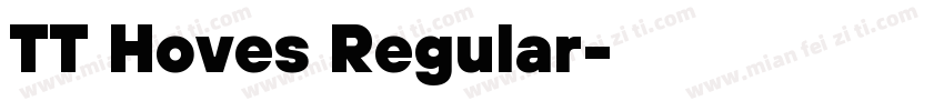 TT Hoves Regular字体转换